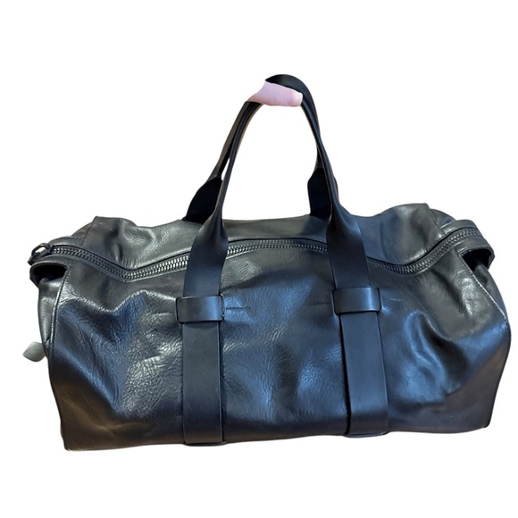 Troubadour Leather Getaway Day Bag Duffle Carry-On Case Pack - Picture 1 of 10